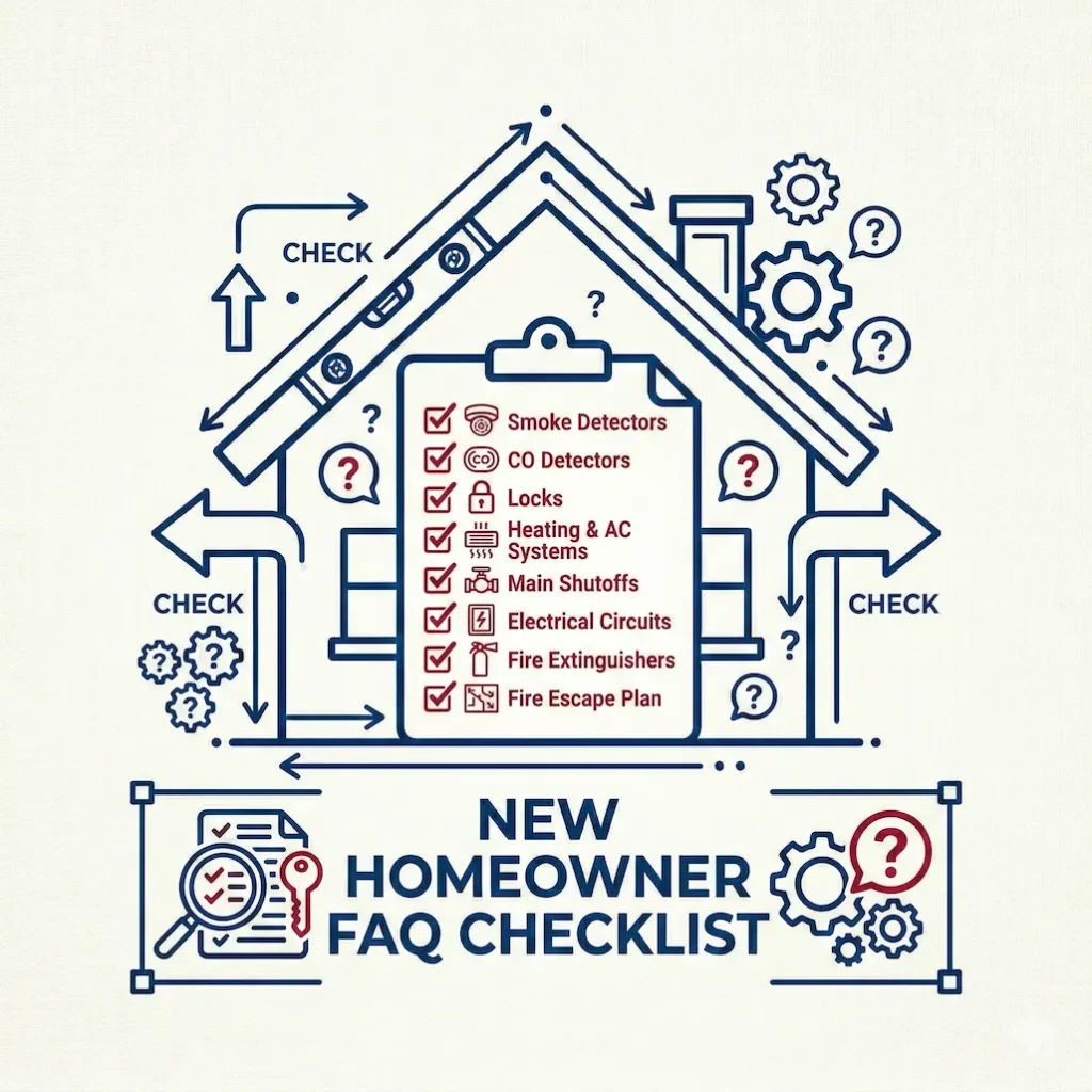 new home ownwer check list